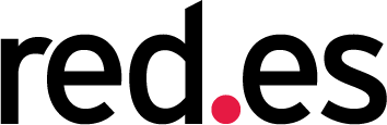 Logotipo de red.es, entidad pública dedicada a la promoción de la sociedad de la información y el desarrollo digital en España.